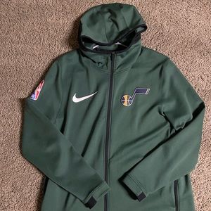 Utah Jazz Nike NBA On Court Green Jacket